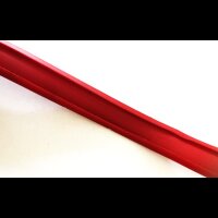 Keder, rotes Zierband für Leisten, 11mm, rot, 1m