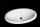 COMET Waschbecken oval 450x275 weiß, incl. Ablaufgarnitur