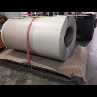 Seitenwandblech, Hammerschlagblech, magnolia mit Raster, 150cm breit,1m lang
